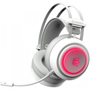 마이크로닉스 WIZMAX W301 7.1채널 aRGB 게이밍 헤드셋 (화이트)