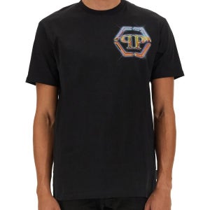 [필립플레인] (MAN) 24FW T-SHIRT WITH LOGO MTK7342_PJY002N02