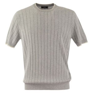 [페세리코] (MAN) 24SS T-shirt in pure cotton crépe yarn R59313F14 9173B_R59313F14 9173B