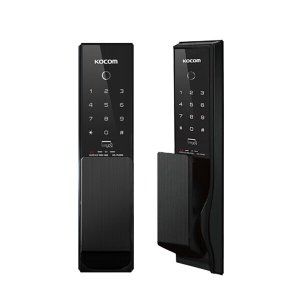 코콤 스마트 지문인식 도어락 푸쉬풀 현관 번호키 도어락 KDL-IP730 무타공 자가설치