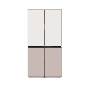 삼성전자 삼성전자 비스포크 AI 냉장고 4도어 키친핏 Max 640L RM70F63R2XJ 새틴베이지/새틴화이트(IN)