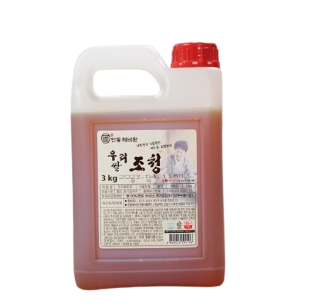동희 안동제비원 우리쌀 조청 3kg, 1개