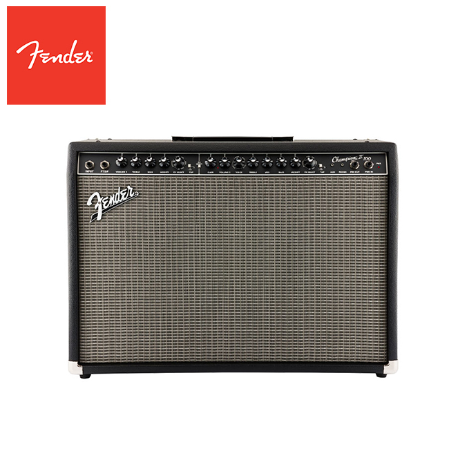 Fender 펜더 이펙터 내장 일렉기타 앰프 FENDER Champion II 챔피언100 케이블
