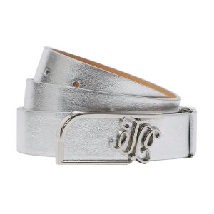 여성 글로시 실버 벨트(X2BTW6952SV)