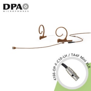 [DPA] 4166-OP-F-C10-LH Headset TA4F Mini XLR 브라운 슈어 헤드셋마이크