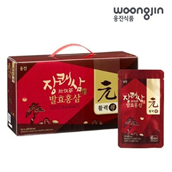 <b>웅진식품</b> [<b>웅진식품</b>]장쾌삼 발효<b>홍삼</b> 활력원 (100mlx24입)