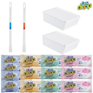 이지드롭 방송에서만 [14일 무료체험][시즌3] 이지드롭 최다구성 매니아패키지(3년치구성) - 변기크리너 2개+리필(향 4종)168회분