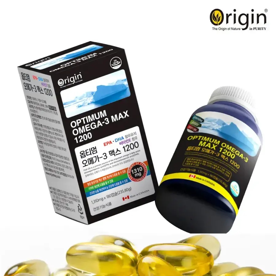 옵티멈 오메가-3 맥스 1200