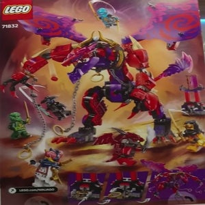 레고 71832 닌자고 혼돈의 썬더 팽 드래곤