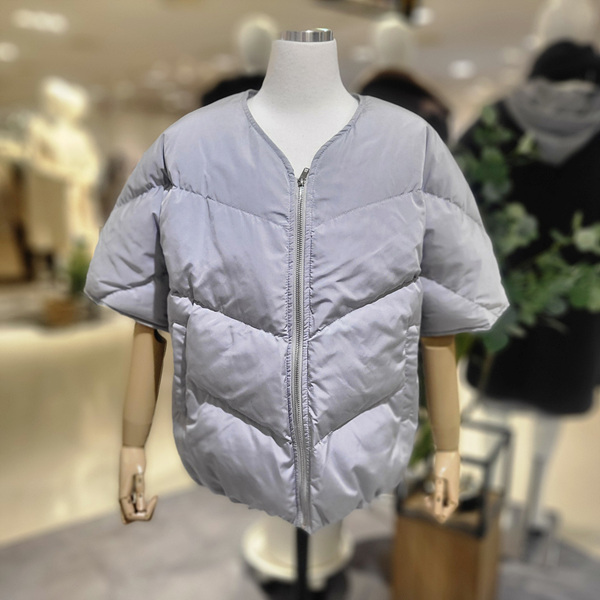 <b>파파야</b> 노카라반팔 패딩점퍼 PNPRJP005A