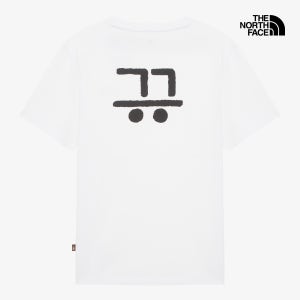 노스페이스 한글 반팔 티셔츠 NT7UR60F