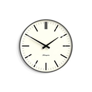 정품 뉴게이트클락,Radio City 라디오 시티 벽시계 - Blizzard Grey