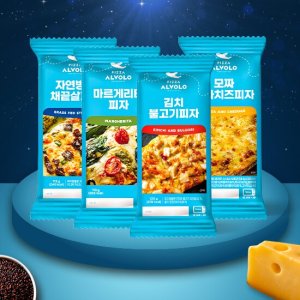 알볼로피자 4종 총 20팩(채끝살5팩,김치불고기5팩,마르게리타5팩,모짜체다치즈5팩) TV상품