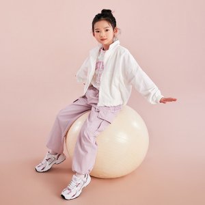 [스파오키즈][키즈] [UV차단] 크롭 윈드브레이커 SPJJE23KG3