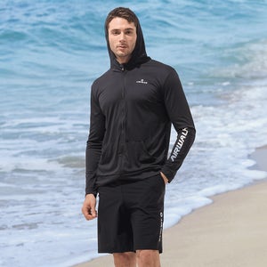 [SET] 남성래쉬가드세트 2피스 후드집업+보드숏