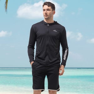 [SET] 남성래쉬가드세트 2피스 후드집업+보드숏