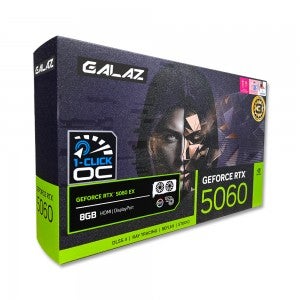 갤럭시 GALAZ 지포스 RTX 5060 EX BLACK OC D7 8GB