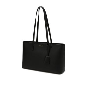 [질스튜어트 뉴욕 액세서리] 질스튜어트 매장정품 JILLSTUART ACC 시티에센셜 로고 장식 비건레더 숄더백 노트북수납가능 167773 JABA5F924BK