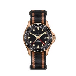 [해밀턴][공식] 해밀턴 카키 네이비 스쿠바 43mm GMT 브론즈 티타늄케이스 H82565930_H82565930 [갤러리아 한화갤러리아㈜ 광교점]