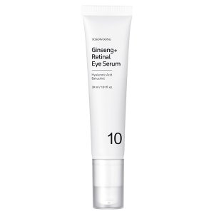 인삼 플러스 레티날 아이세럼 30ml 리포좀 레티날 2% 11배 빠른 효과 눈가 주름 색소침착 눈 밑 꺼짐 다크서클