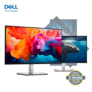 델 [오늘출발] Dell U2723QE 후속 U2725QE  27인치모니터 UHD 4K IPS Black KVM USB-C 지원 PIVOT SRGB 100% /M