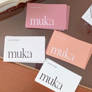 무카 명함 디자인