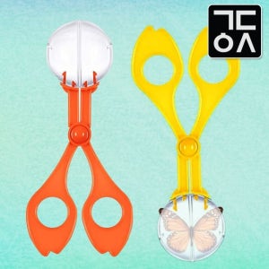 간단 곤충 채집 집게 자연 도구 잠자리채 나비 관찰 통 유아 애벌레 잡기 어린이 학습