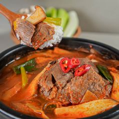 소고기 버섯장터국밥