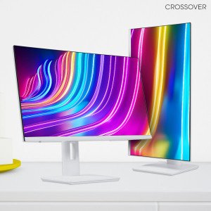 크로스오버 27QD166CM QHD iPS USB-C 100Hz 68cm 피벗 사무용 게이밍 컴퓨터 모니터 업그레이드 예약판매 8/11발송