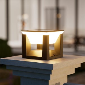 LED 태양광 솔레오 사각 문주등 조명