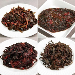 기본찬 양념4종 1.6kg/방풍나물,양념깻잎,고들뺴기,고추잎무침