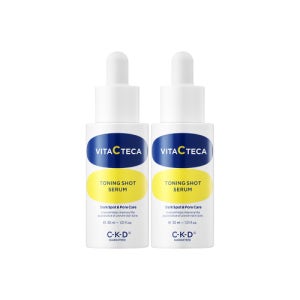 [씨케이디 개런티드] 비타씨테카 토닝샷 세럼 30ml 2개 D24075