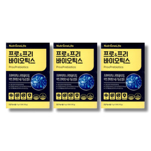 <b>뉴트리원라이프</b> 뉴트리원 프로 프리<b>바이오틱스</b> <b>포스트바이오틱스</b> 5g x 30포 3박스