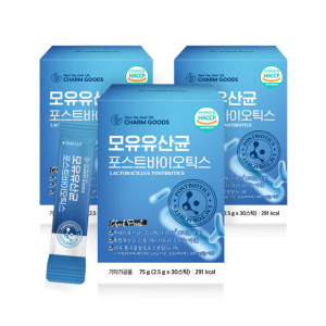 참굿즈 모유 유래 프롤린 <b>유산균</b> 4세대 포스트 <b>프로바이오틱스</b> <b>유산균</b> 3통