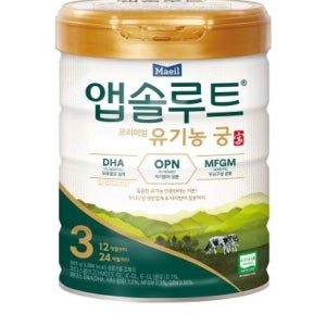 매일 앱솔루트 프리미엄 유기농 궁 3단계 (800G)