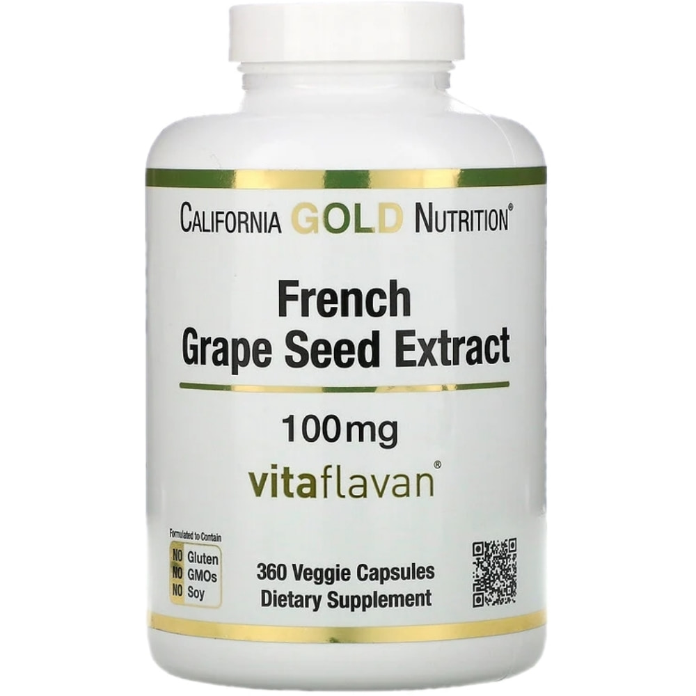 캘리포니아 골드 뉴트리션 <b>프랑스</b> 포도씨 <b>추출물</b> 360정  1개