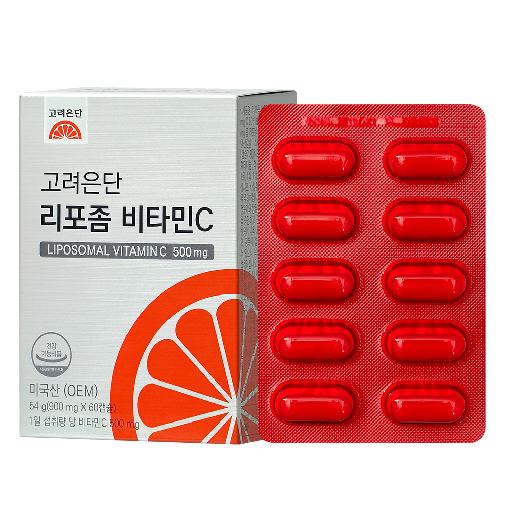 <b>고려은단</b> 리포좀 비타민C 900mg x 60캡슐, 3개