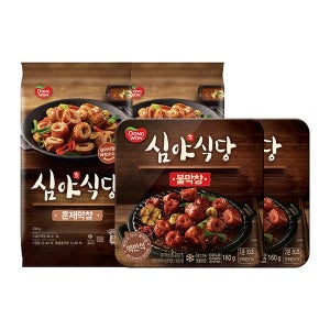 심야식당 불막창 160g x 2개 + 훈제막창 330g x 2개