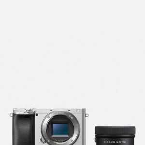 소니 카메라 [최종가 105만] 소니 미러리스 알파 A6400k+Sel1650 Ii 렌즈포함 / 실버 /  공식 대리점