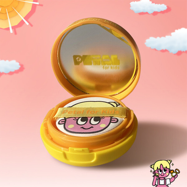 패탈<b>포키즈</b> 패탈<b>포키즈</b> 세이프 베이비 모이스처 유아 어린이 키즈 선쿠션 SPF50+ PA++++