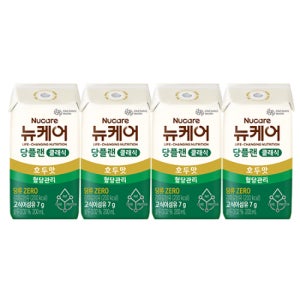 [본사공식몰] 당플랜 호두맛 클래식 (빨대형) 200ml (96팩) 대상웰라이프 뉴케어 당뇨식 노인 환자 시니어 간식 당뇨 영양식 건강식 당뇨환자영양간식