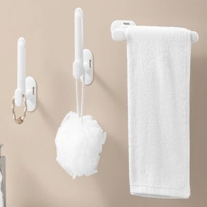 브리스크스타일 주방 도마 냄비 뚜껑 욕실 가방 소품걸이 무타공 후크