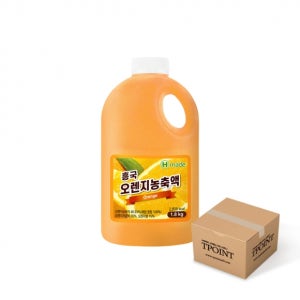 흥국 오렌지농축액 플러스 1.8L x 6개 (Box)