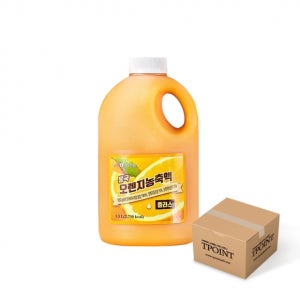 흥국 오렌지농축액 플러스 1.5L x 6개 (Box)