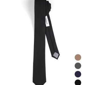 [엘엑스티] 울 코튼 슬림 넥타이 4COLOR LXT8051