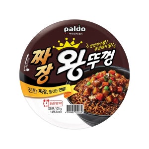 [롯데백화점]  팔도 컵라면 짜장 왕뚜껑 105g X18개 LE1216603309