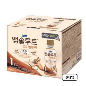 앱솔루트 매일유업 앱솔루트 프리미엄 명작 액상 1단계 6개입