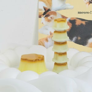 [무료선물포장] 레진 푸딩 자석 소품 오브제 키치, 예설담