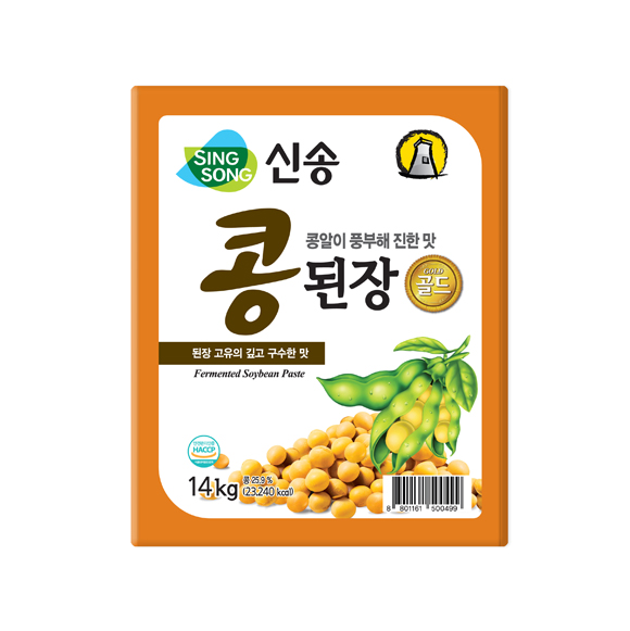 Sinsong Food Soybean Doenjang 14kg, 1 pc