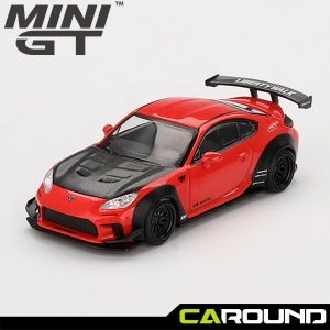 미니지티(885) 1:64 토요타 GR86 LB Nation - 레드